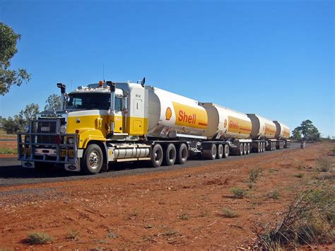 Now that's a truck and trailers | Road train, Train truck, Trucks