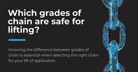 Understanding Chain Grades - Ranger Lifting