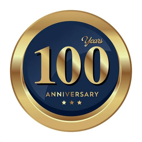 100th anniversary Anniversary Celebrating text company business background with numbers. Vector ...