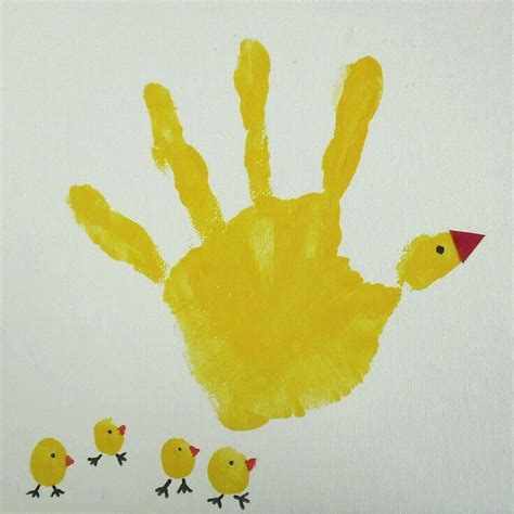 Pin by Nely rodriguez on Crafts with hands and feet | Easter crafts, Handprint crafts, Preschool ...