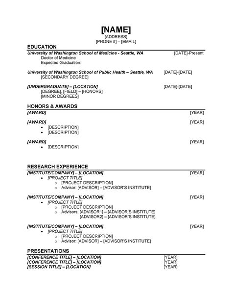 48 Great Curriculum Vitae Templates & Examples ᐅ TemplateLab