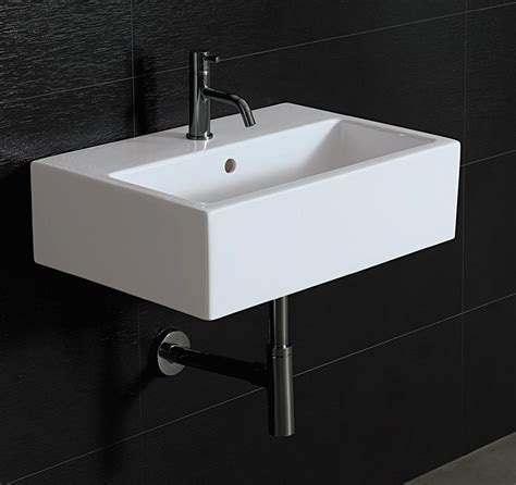 Isa 60 x 40 Fine Fireclay Wall Hung Wash Basin - Farmhouse Sinks ...