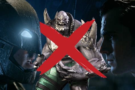 Doomsday ISN'T In Batman V Superman? VFX Artist Says Supervillain Won't ...