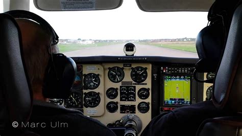 Beechcraft F33A Bonanza - Cockpit Take Off, Landing, Inflight - YouTube