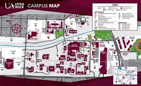 UALR Campus Map