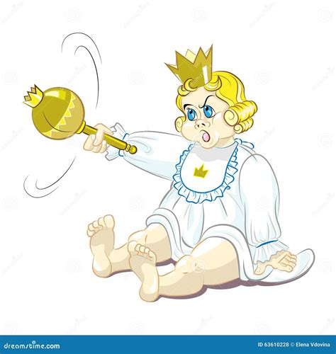 The Spoiled Child Cartoon Vector | CartoonDealer.com #35684301