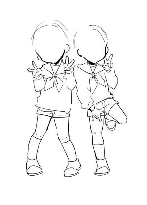 Pin de Rd em Cute | Desenho de poses, Desenhando esboços, Desenhos de chibi