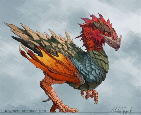 Cockatrice Art | Cockatrice by KHYMERA-Arts on DeviantArt | Fantasy ...