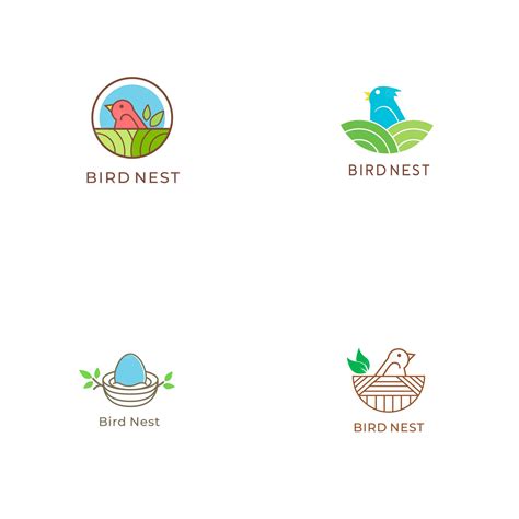 Premium Vector | Nest logo