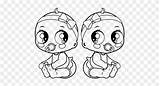 Twin Baby Girls Colouring Pages Sketch Coloring Page sketch template