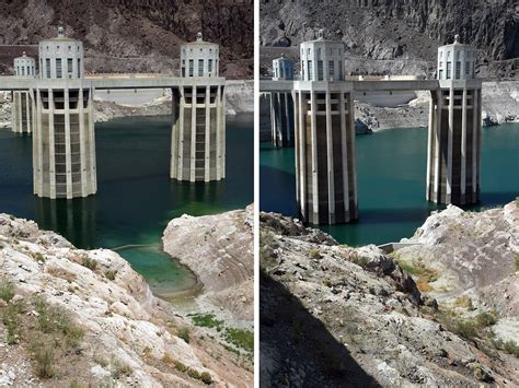 Lake Mead’s water level has never been lower, amid historic drought ...