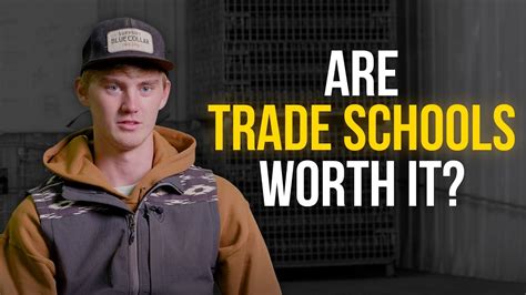 ARE TRADE SCHOOLS WORTH IT? | An Interview With A Graduate - YouTube