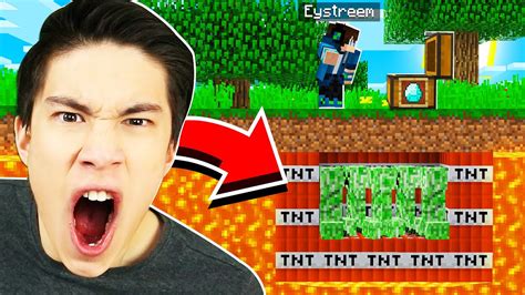 TROLLING EYSTREEM IN MINECRAFT! - YouTube