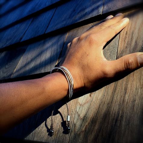 Brown String Bracelet Mens String Bracelet Brown Mens - Etsy