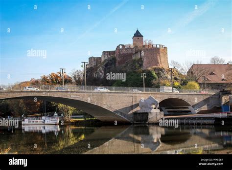 Bridge saale river hi-res stock photography and images - Alamy