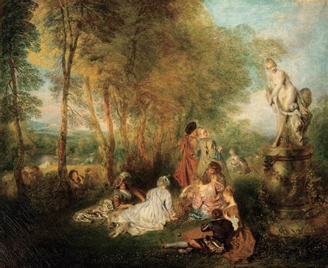 Feast of Love by Jean-Antoine Watteau | DailyArt Magazine