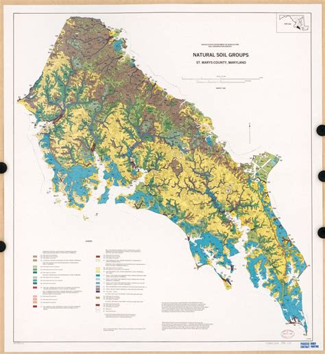 St Mary'S County Map - California southern Map