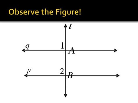 Perpendicular parallel lines theorem