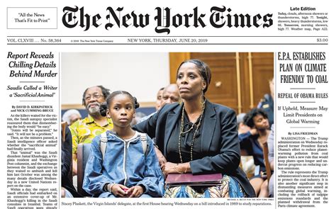 V.I. Delegate on Front Page of New York Times | St. John Source