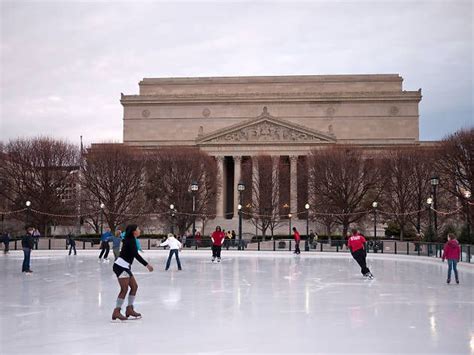 National Gallery of Art Sculpture Garden Ice Rink | Outdoor ice skating, Outdoor rink, Ice ...