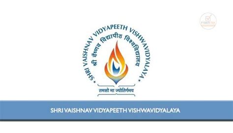 Shri Vaishnav Vidyapeeth Vishwavidyalaya invited Applications from ...