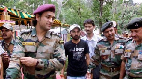 Army chief approves MS Dhoni's request to train with paramilitary ...