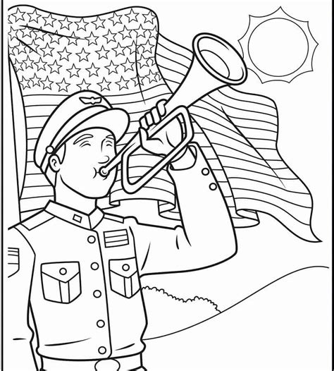 Free Printable Memorial Day Coloring Pages