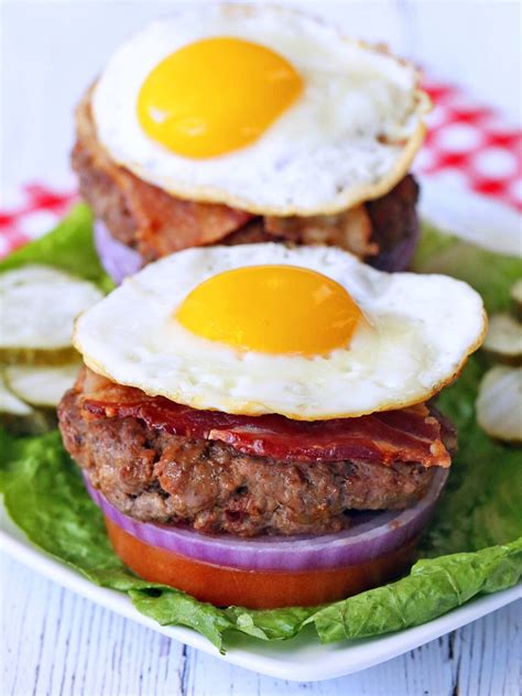 Bacon Burger Recipe - Healthy Recipes Blog