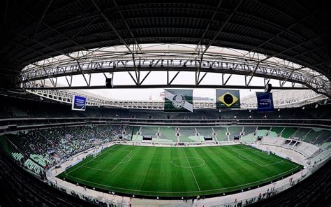 Download wallpapers Palmeiras Stadium, match, Allianz Parque, panorama, soccer, HDR, Palestra ...