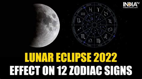 Lunar Eclipse 2022: How Chandra Grahan will effect your zodiac sign? Know astrology prediction ...