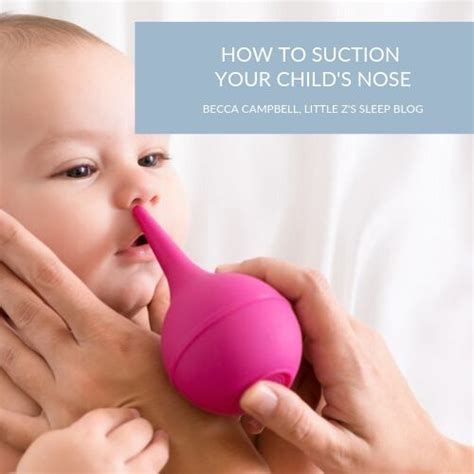 How To Suction Your Child's Nose - Online Sleep Coaching for Babies | Newborn stuffy nose, Nose ...