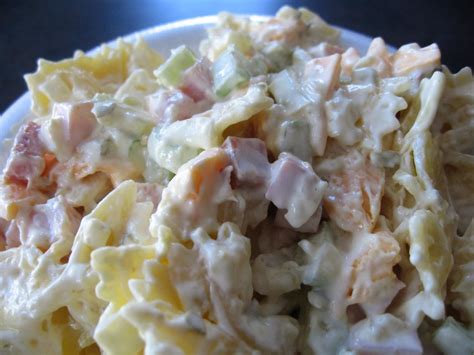 Heavenly Ham Macaroni Salad Recipe | Deporecipe.co