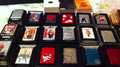 My Zippo Lighter Collection - YouTube