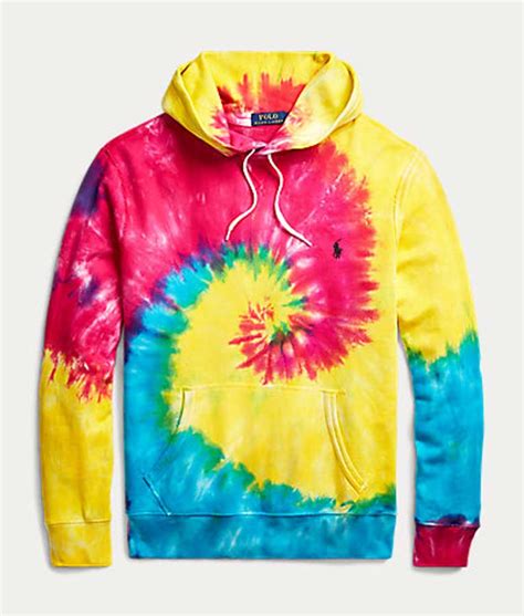 Rainbow Tie Dye Unisex Hoodie | Tie dye hoodie - Movie Jackets