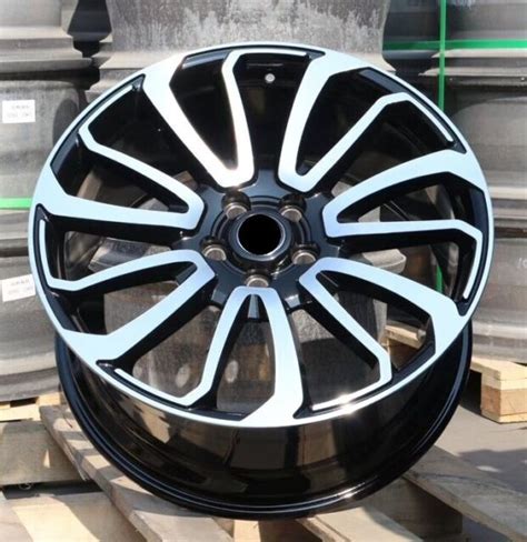 22x10 Wheels Fit Range Rover Land Rover HSE Sport Black Machined 22 Inch Set 4 | eBay