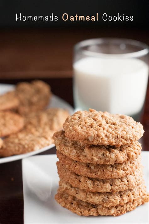 Easy Homemade Quaker Oats Oatmeal Cookies