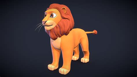 Top 176+ 3d lion cartoon - Tariquerahman.net