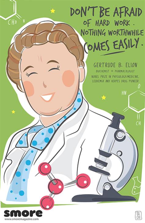 Gertrude Elion Quotes PDF : Science Poster (11" x 17'') - Smore Science