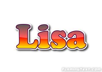 Lisa Logo | Outil de conception de nom gratuit à partir de texte flamboyant