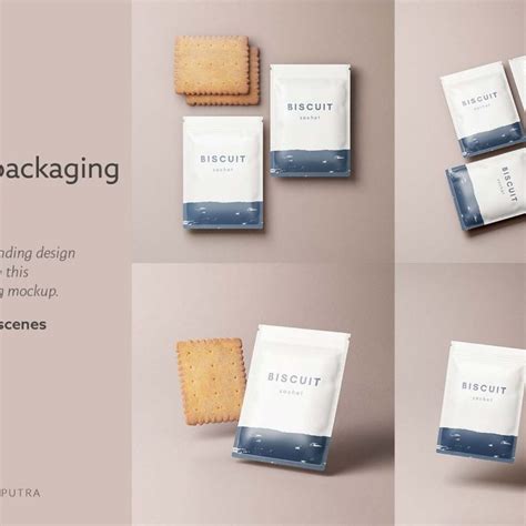 Sachet Packaging Mockup Packaging Mockup, Packaging Design, Branding ...