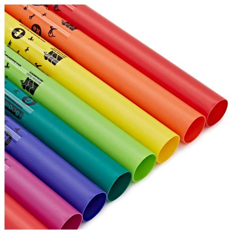 Boomwhackers Tuned Percussion Tubes C Major Diatonic Scale Set (8) at Gear4music