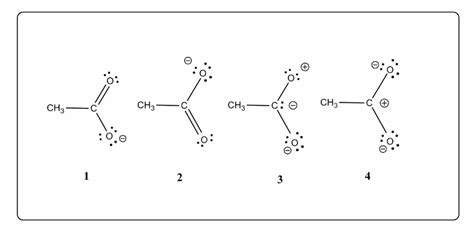 Acetate Lewis Structure