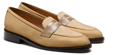 Penny Loafers - brown suede