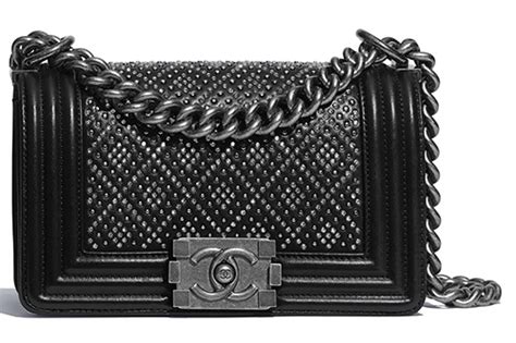 Chanel Diamond Studded Boy Bag | Bragmybag