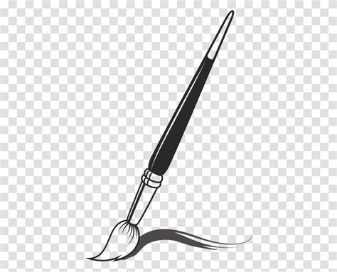Anglematerialline Paint Brush Graphic, Tool, Scissors, Weapon, Weaponry Transparent Png – Pngset.com