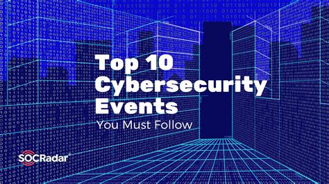 Top 10 Cybersecurity Events You Must Follow - SOCRadar® Cyber Intelligence Inc.