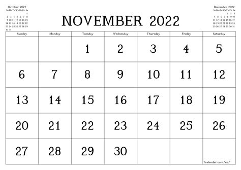 November Month 2022