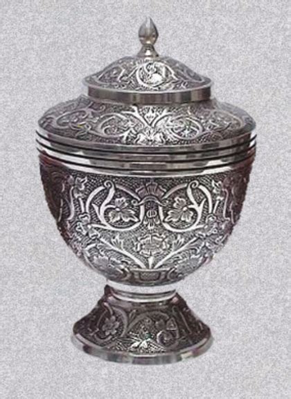 Engraved Metal Cremation Urn - Schultz Monument Co.