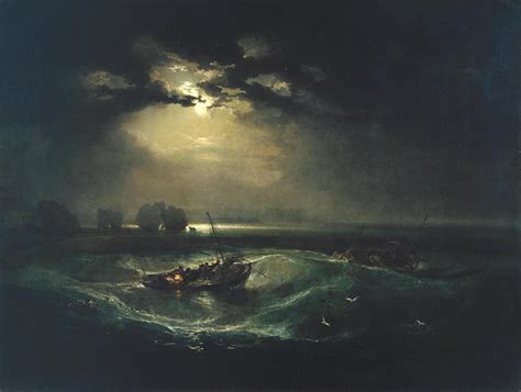 “Fishermen at Sea” (Exhibited 1796) by Joseph Mallord William Turner ...