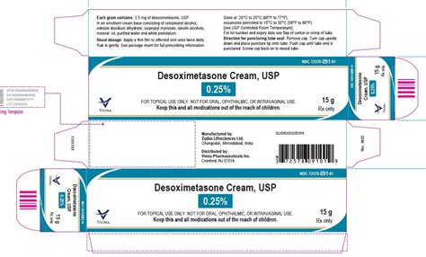 Desoximetasone Cream: Package Insert - Drugs.com